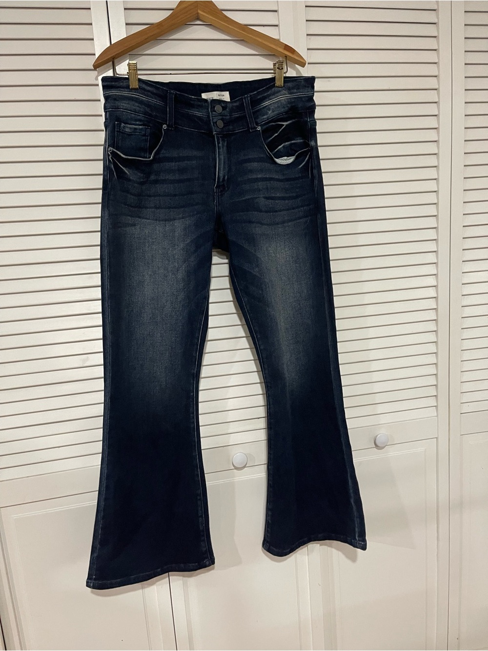 BKE Dark Blue Flare Jeans